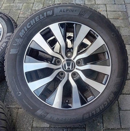 Winterbanden velgen alu Honda Civic 5x114 16inch 7&8mm ❄️, Ophalen