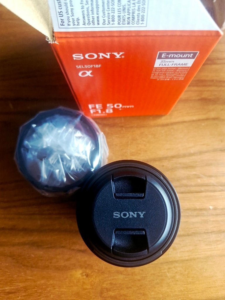 Sony Lens FE 50mm objectief F1.8 (SEL50F18F) Nieuw in Doos!, Sony E-mount, Sony, Nieuw, Ophalen of Verzenden
