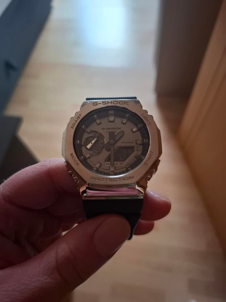Horloge Gshock, Handtassen en Accessoires, Horloges | Heren, Ophalen, Casio, Staal, Polshorloge