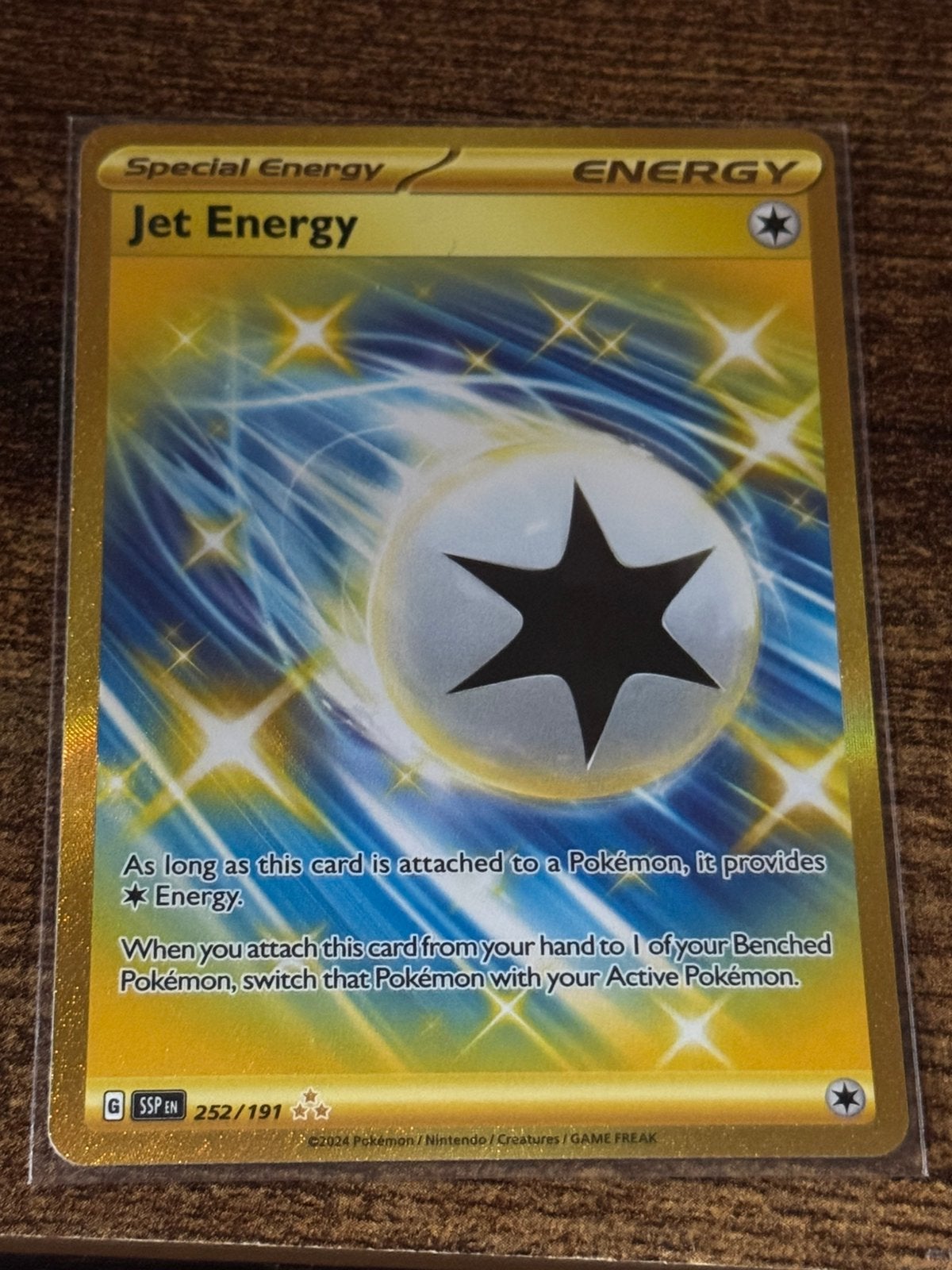 Jet Energy #252 SSP, Ophalen, Nieuw, Losse kaart, Foil