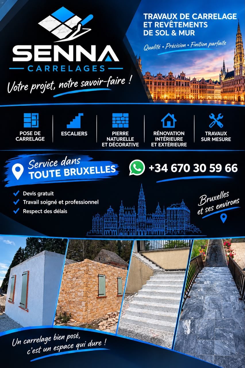 Pose de carrelage & rénovation – Bruxelles et alentours, Enlèvement ou Envoi