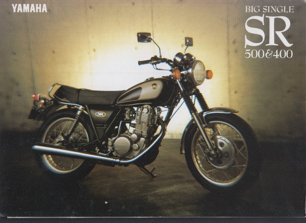 Moto Yamaha SR400 SR500 brochure publicitaire, Motos, Envoi, Yamaha