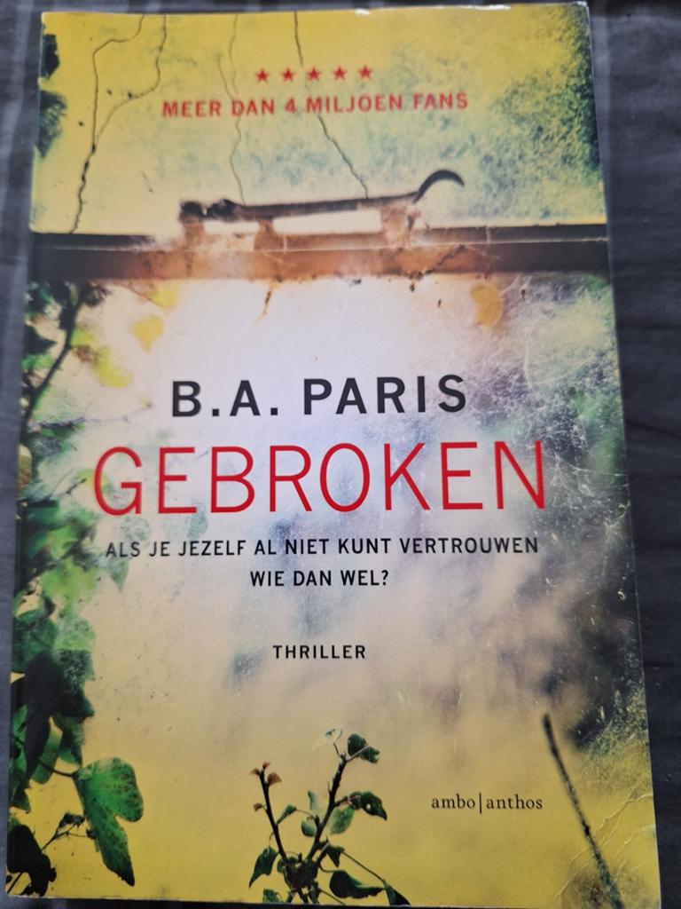 Gebroken/ B.A Paris, Enlèvement ou Envoi