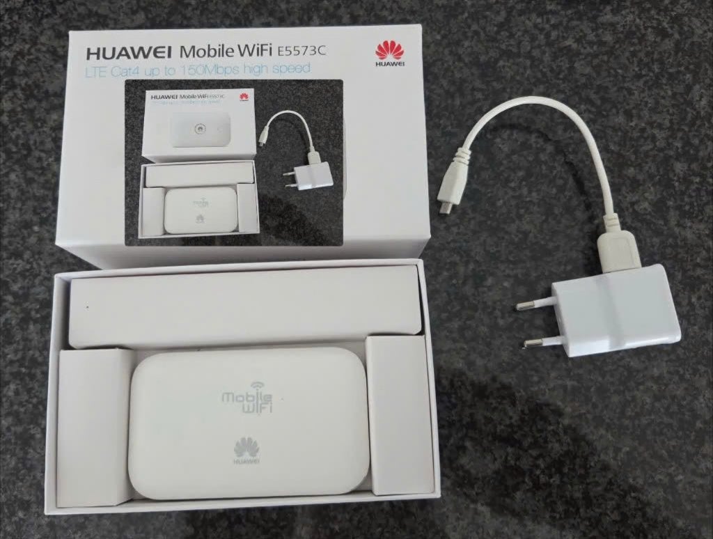 Huawei mobiele wifi, Computers en Software, Verzenden, Zo goed als nieuw, Huawei