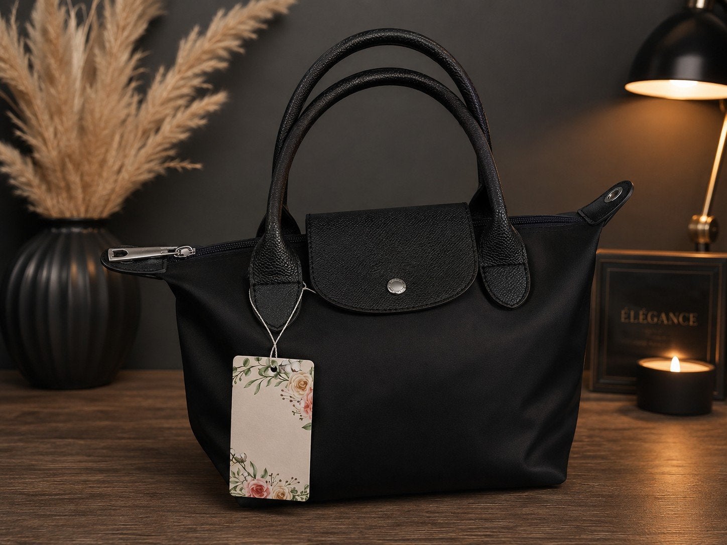 Sac à main noir, Ophalen of Verzenden, Zwart, Handtas
