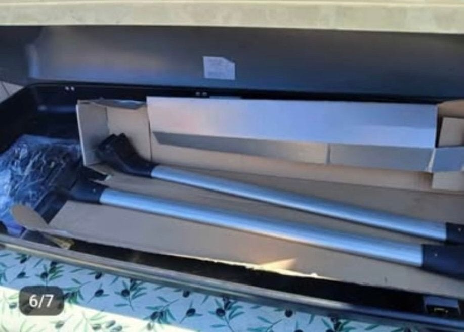 Barre de toit pour citroen c4, Auto diversen, Auto-accessoires, Ophalen, Zo goed als nieuw