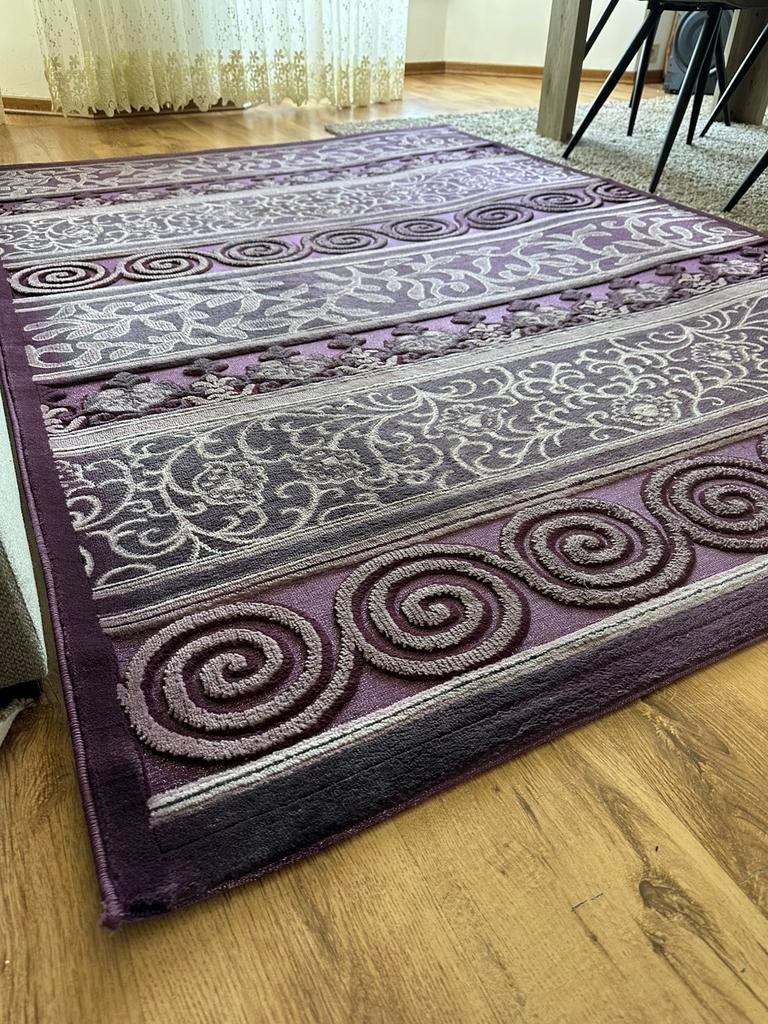 Tapis lilas turc Victory, Maison & Meubles, Ameublement | Tapis & Moquettes, Comme neuf, 150 à 200 cm, 200 cm ou plus, Rectangulaire