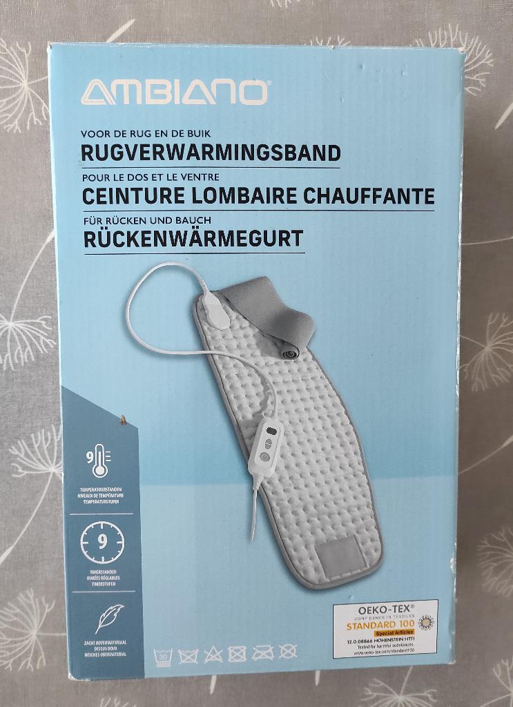 rug en buik verwarmer, Enlèvement ou Envoi, Comme neuf, Autres types