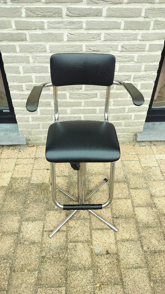 Vintage draaibare kinderstoel, Kinderen en Baby's, Kinderstoelen, Ophalen, Gebruikt, Meegroeistoel