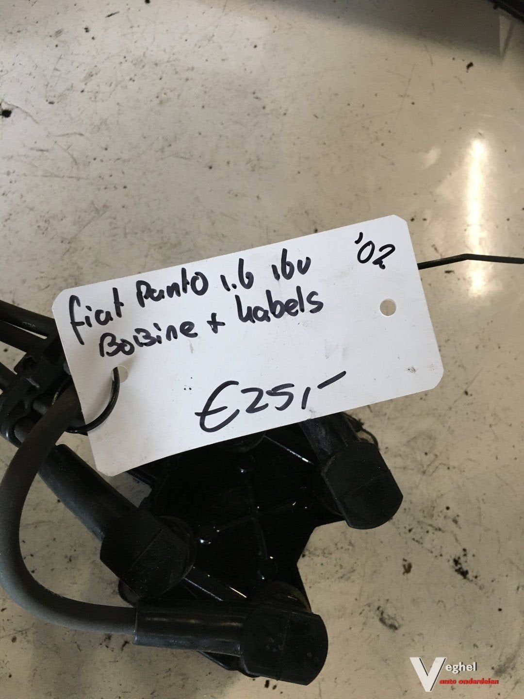 Fiat Punto 1.6 16v 2002 Bobine met kabels, Gebruikt, -, -, Ophalen of Verzenden