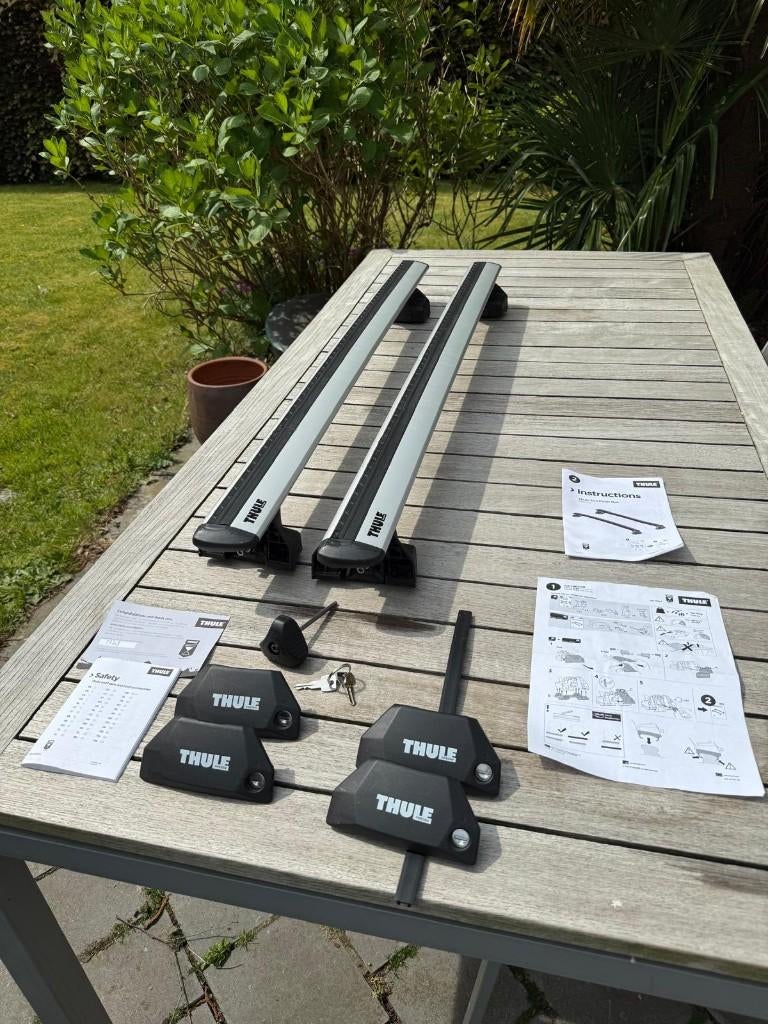 Thule set dakdragers Volvo XC60 (Wingbar, Flush rail Kit), Enlèvement, Utilisé, Volvo