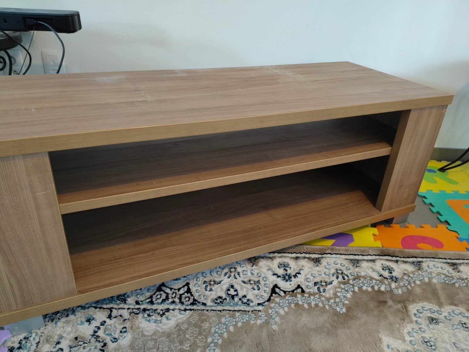 Stijlvol houten tv-meubel / audiomeubel met opbergruimte, Ophalen