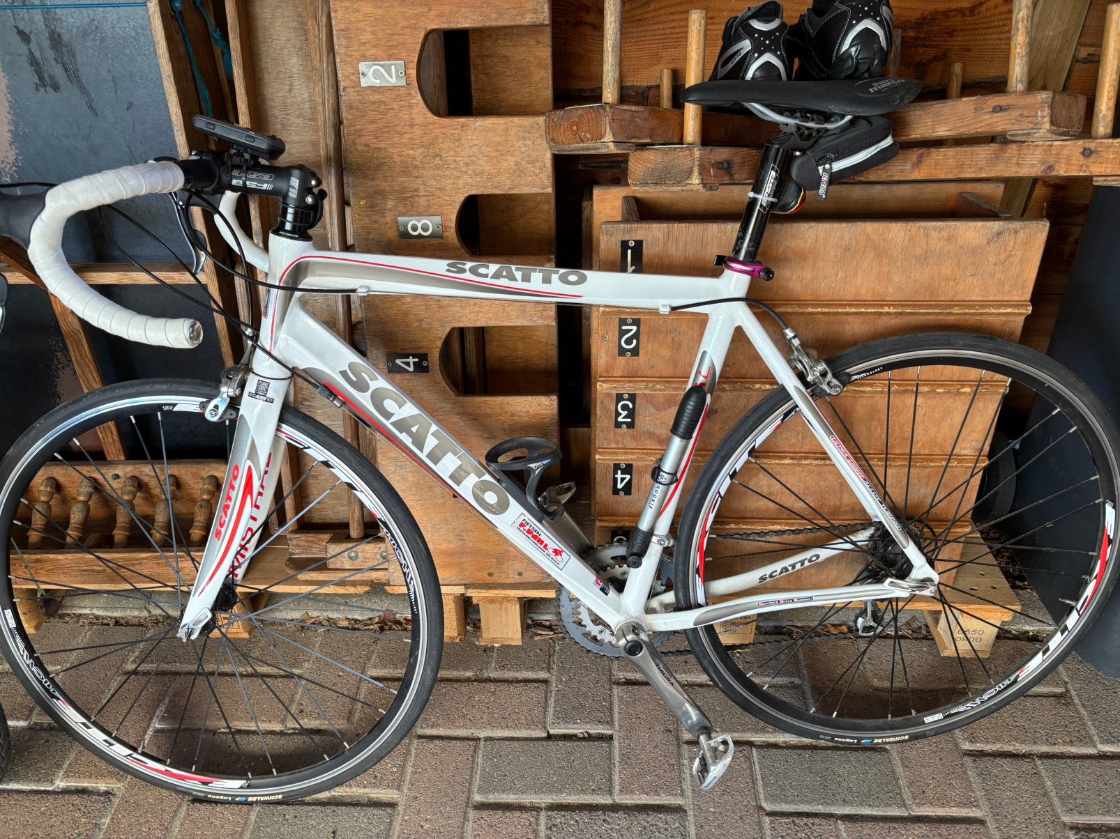 Vélo de course - 100 % carbone, Enlèvement, Comme neuf, Carbone