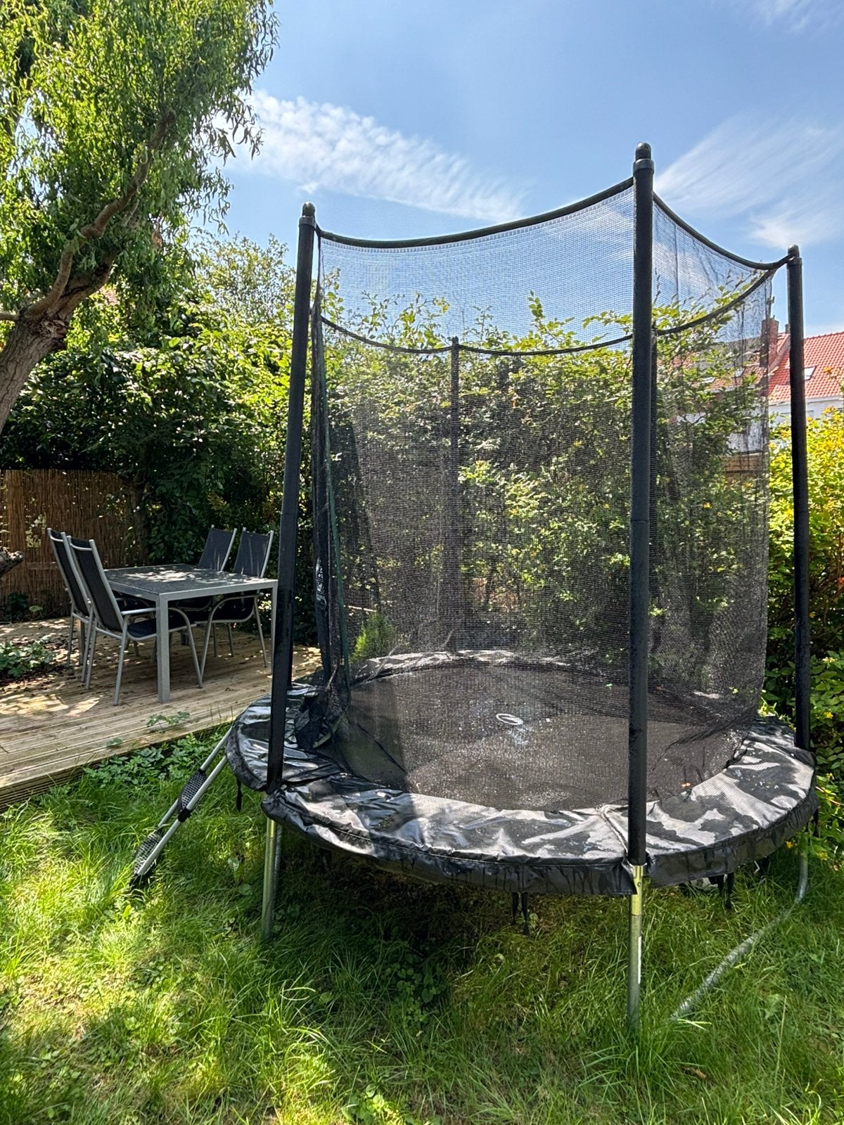 Domyos Trampoline 240, Ophalen, Zo goed als nieuw