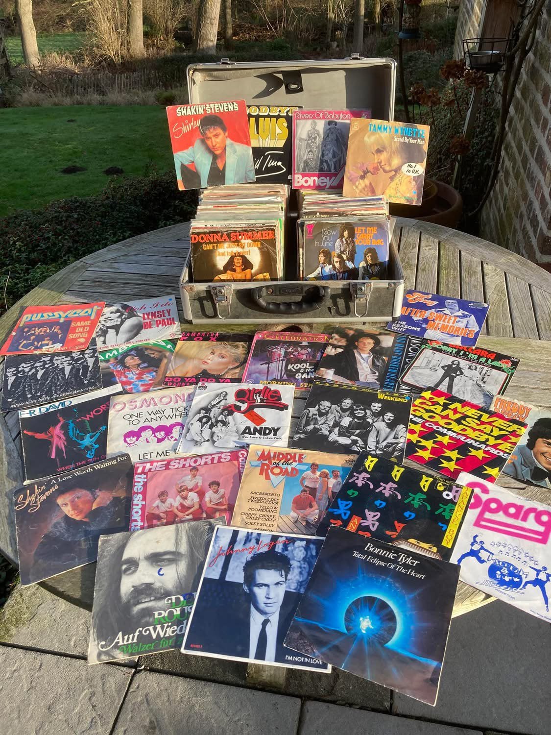 Lotje van 200 singles samen, CD & DVD, Vinyles | Compilations, Enlèvement ou Envoi, Comme neuf, Pop