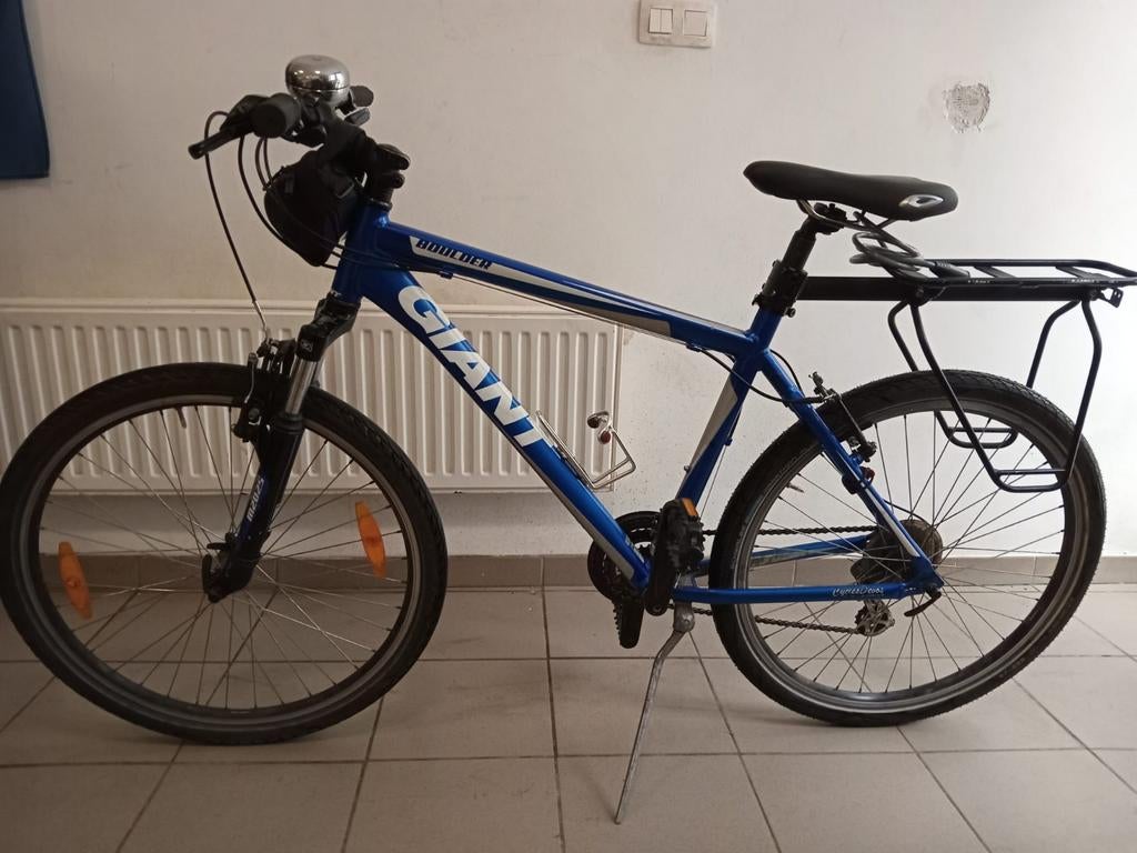 Giant boulder mountainbike - blauwe fiets - onderhandelbare, Fietsen en Brommers, Ophalen, Gebruikt, Giant