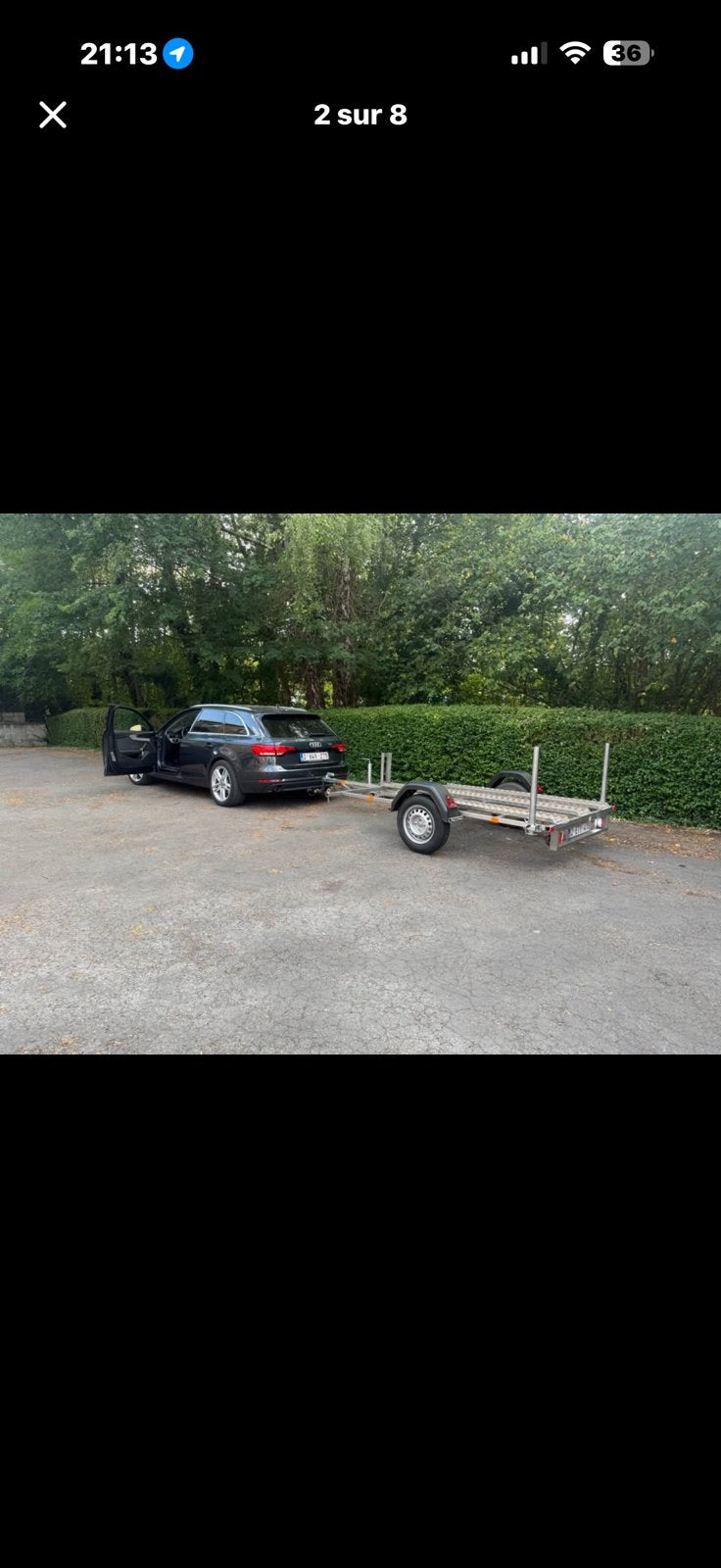 NIEUWE MOTORAANHANGER VAN 750 KG (2 BMW GS) 1250€, Motoren, Ophalen