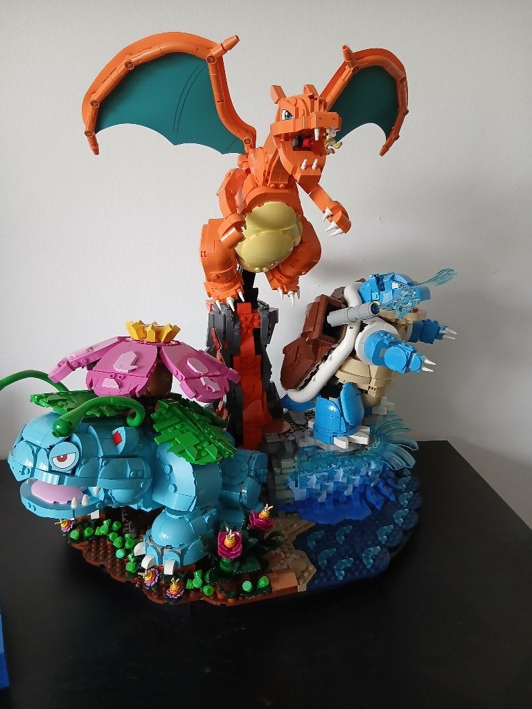Lego #72153 Venusaur, Charizard en Blastoise + GWP, Ophalen, Lego, Zo goed als nieuw, Compleet
