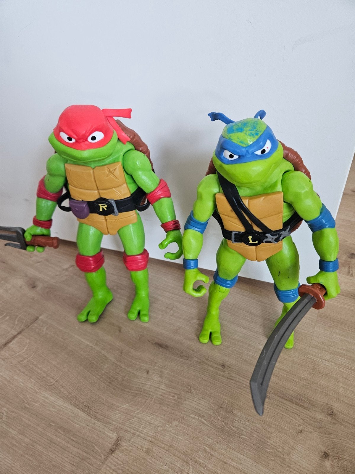 2 ninja turtles - 30cm hoog, Ophalen of Verzenden