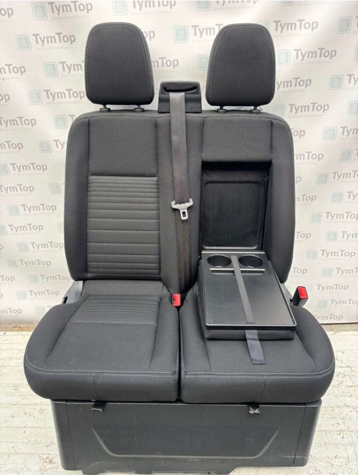 Stoelen voorbank bank Ford Transit Custom 2014-2022, Auto-onderdelen, Interieur en Bekleding, Ford, Ophalen