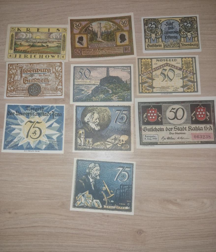 Lot noodgeld duitsland 8, Ophalen of Verzenden, Duitsland