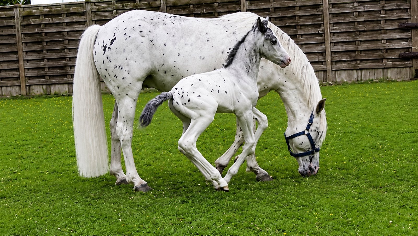 Top apaloosa springpony + veulen, Merrie, M, Springpony, Gechipt
