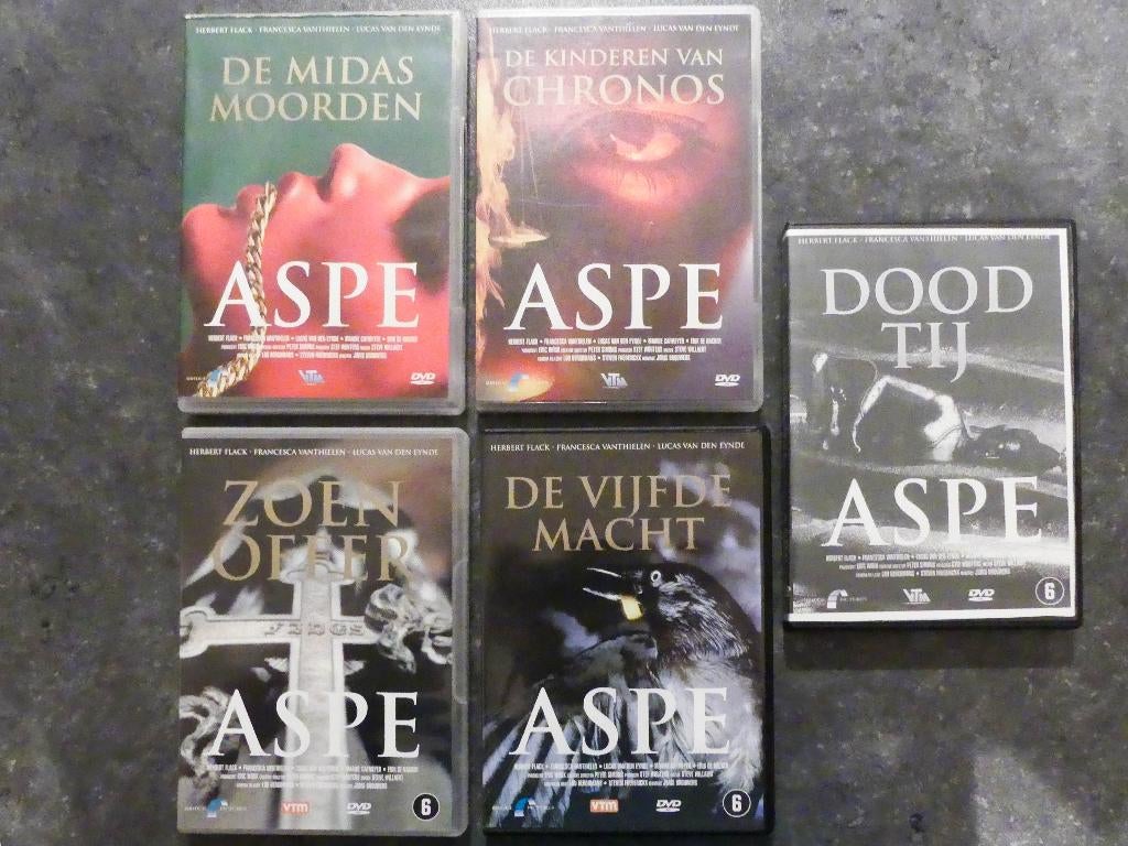Lot van 11 dvd’s van Aspe, Ophalen of Verzenden, Zo goed als nieuw, Drama