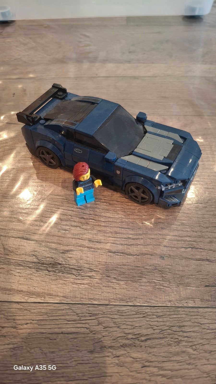 lego speed champions mustang, Enlèvement