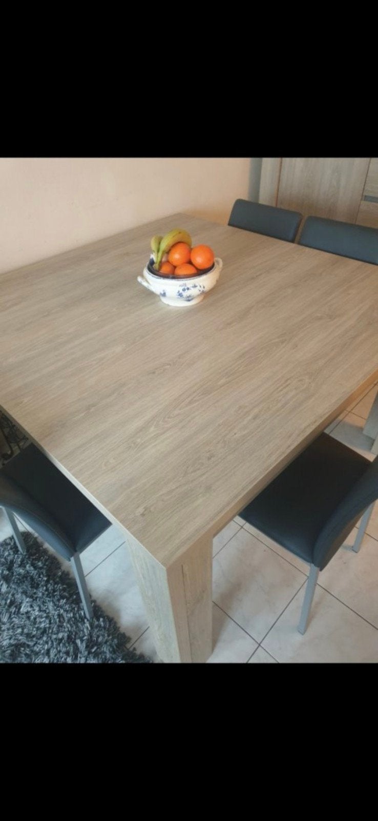 Moderne Tafel + 4 Stoelen, Ophalen