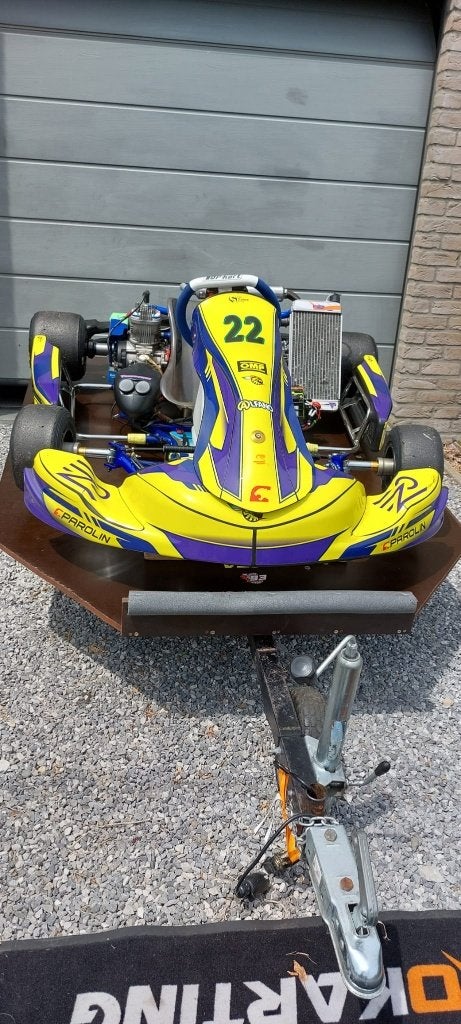 Vend Karting IAME X30 + Remorque+ Tonnelle 24mx + 2 chariot, Auto diversen, Overige Auto diversen, Ophalen
