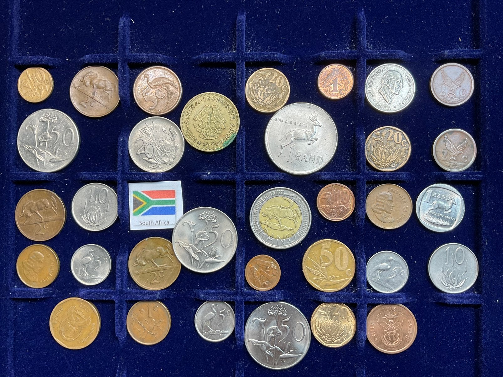 Zuid-Afrika - Prachtige collectie 33 munten - diverse, Postzegels en Munten, Verzenden, Zuid-Afrika, Setje