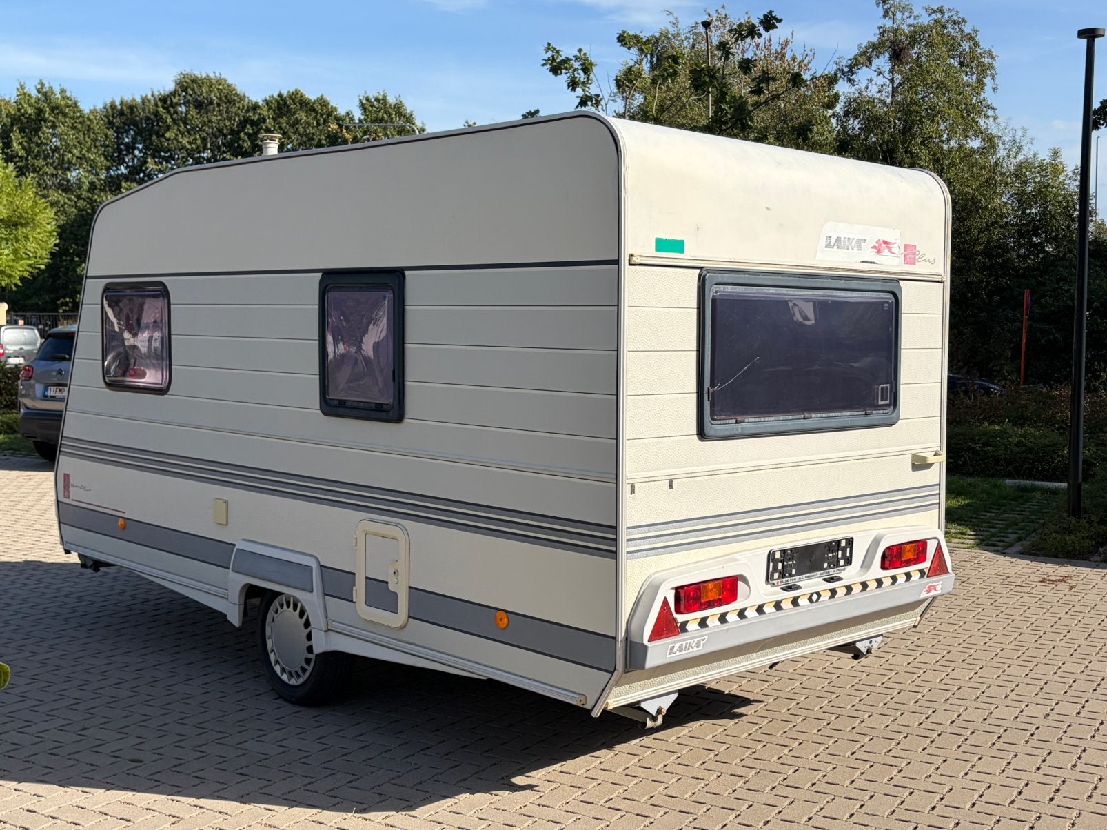 Gruau Avance 39 + Voortent + Stappelbed, Caravans en Kamperen, Particulier, Stapelbed