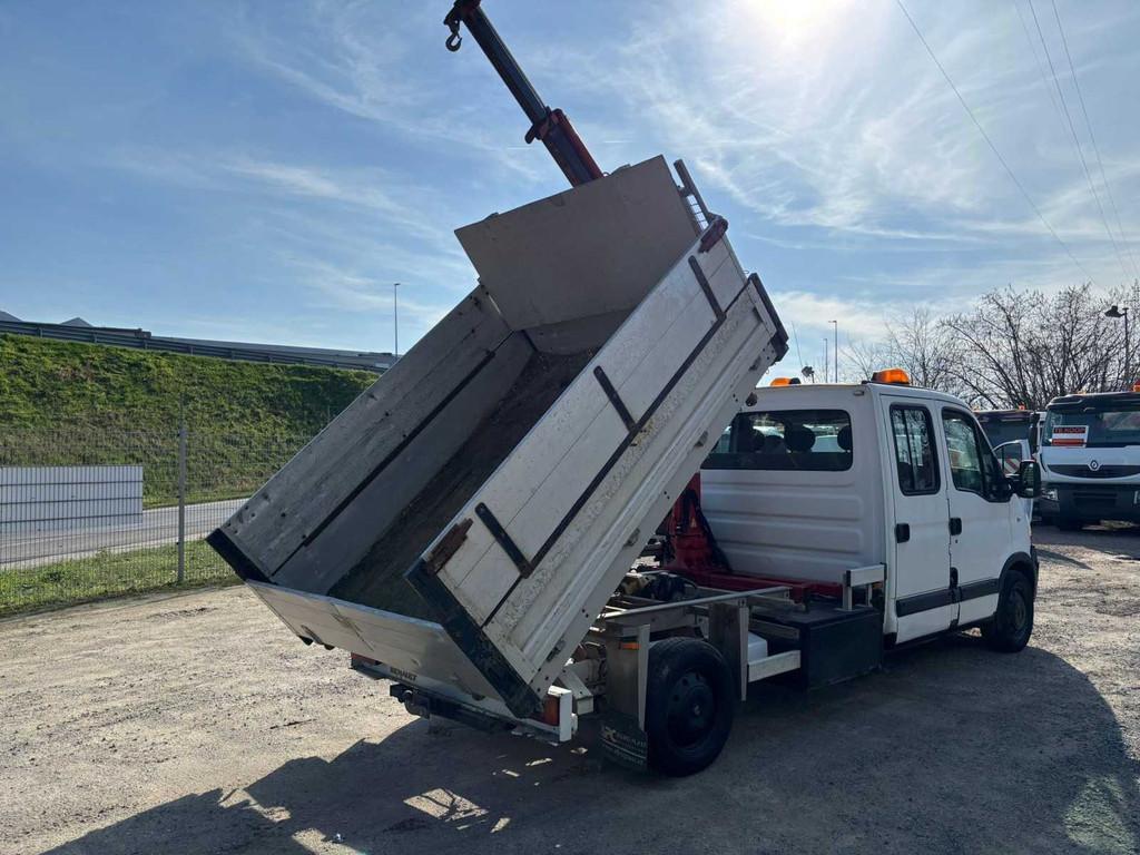 Renault Kipper met Kraan Master Bedrijfswagen, Gebruikt, Renault, Bedrijf, Te koop