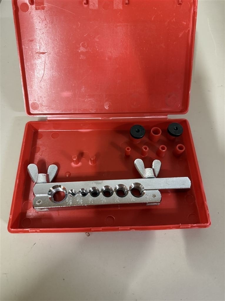 Remleidingen reparatieset Koperen pijp felsgereedschap Cutte, Ophalen of Verzenden, Zo goed als nieuw