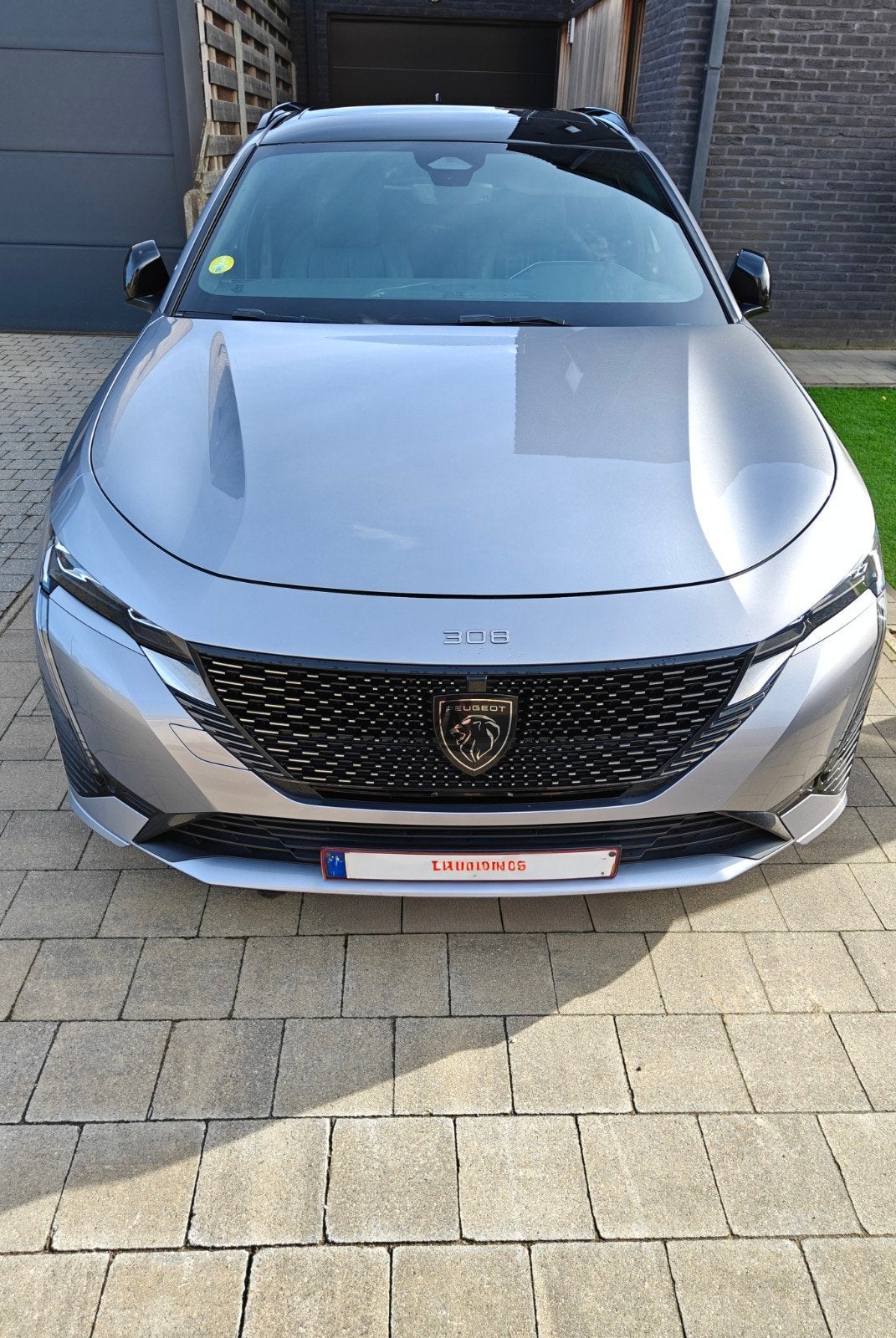 Peugeot 308 SW GT- line, Autos, Cuir, Argent ou Gris, Achat, Euro 6
