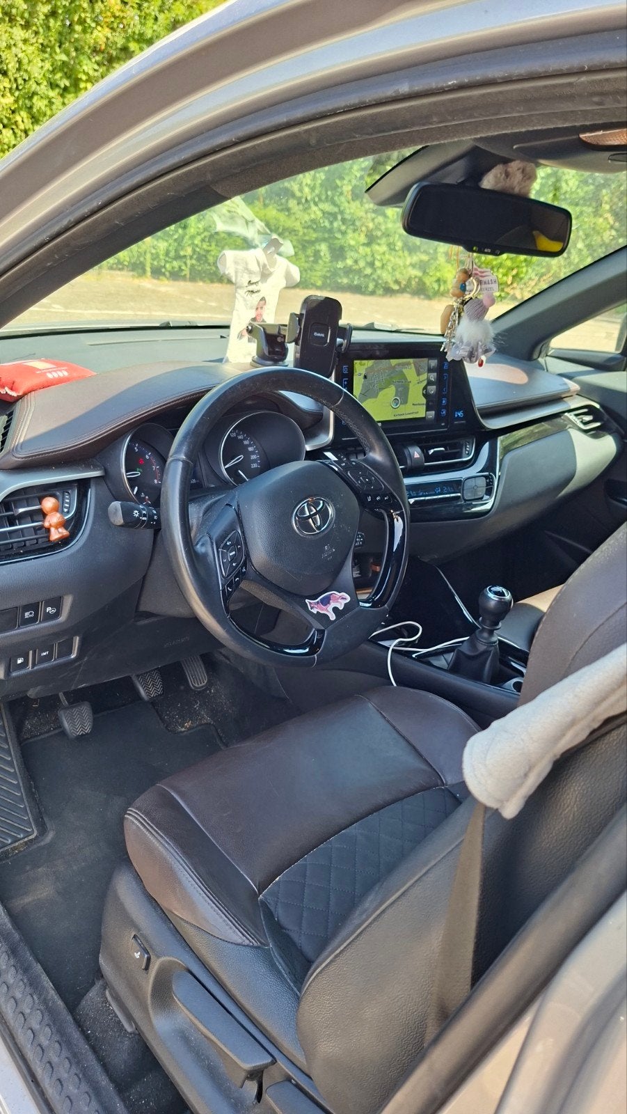 Toyota  CH-R te koop grijs, Auto's, Euro 6, Leder en Stof, Handgeschakeld, Particulier