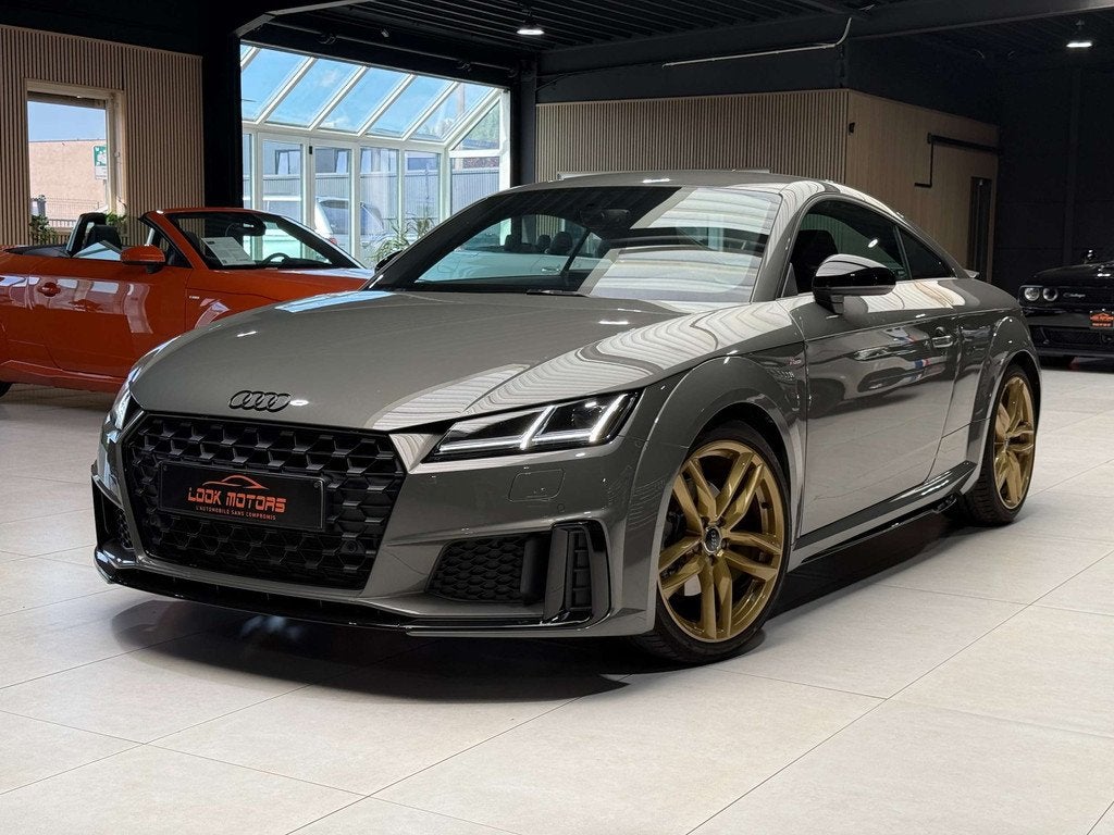 Audi TT Coupé 40 TFSI Competition S tronic S line 197CV CAM, Auto's, Audi, Gebruikt, 4 cilinders, 1984 cc, Leder