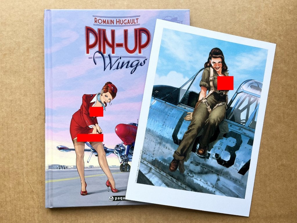Pin-Up Wings T1 + XL - Artbook - Hugault - EO2013 - Paquet, Livres, BD, Envoi