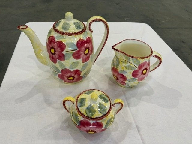 antiek servies los, Ophalen