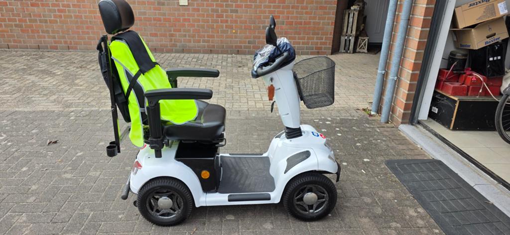 Scootmobiel in perfecte staat, Ophalen
