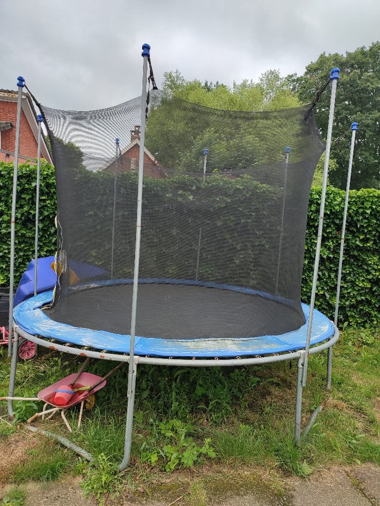 Trampoline, Ophalen, Gebruikt