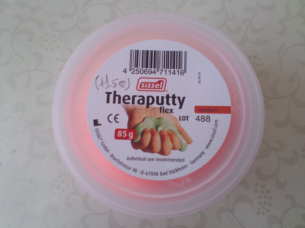 Pâte pour muscler doigts Sissel Theraputty 85g medium rose, Enlèvement ou Envoi, Comme neuf