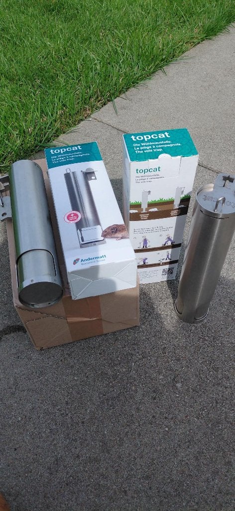 Topcat-val tegen mollen en woelmuizen, Tuin en Terras, Ophalen, Zo goed als nieuw, Overige soorten