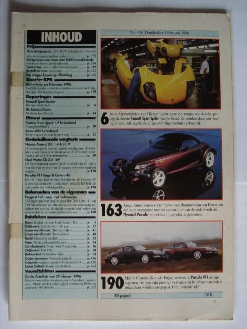 AutoGids 426, Livres, Autos | Brochures & Magazines, Utilisé, Général, Envoi