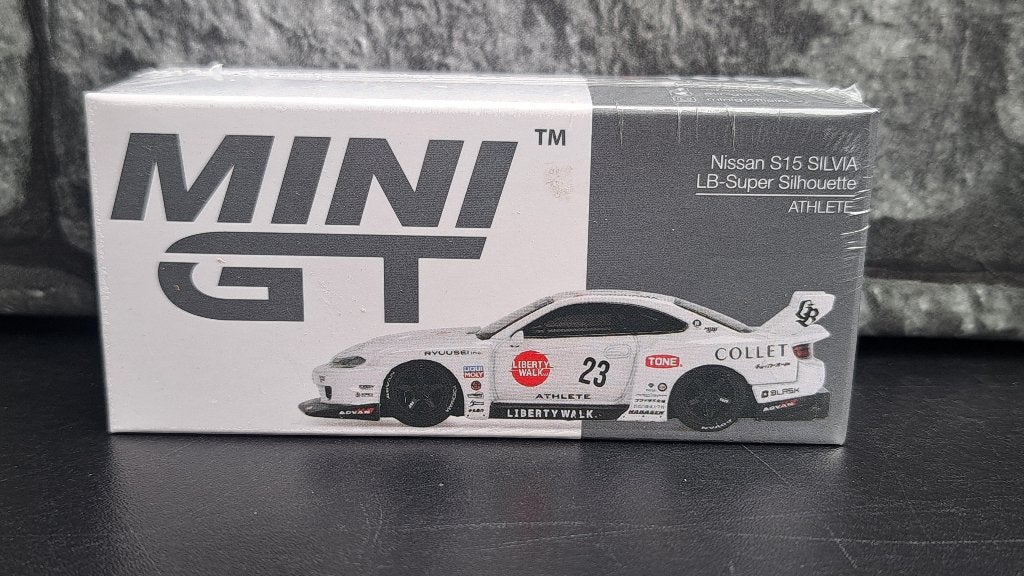 Nissan S15 silvia LB-super silhouette mini gt, Auto, Nieuw, Ophalen of Verzenden, Mini gt