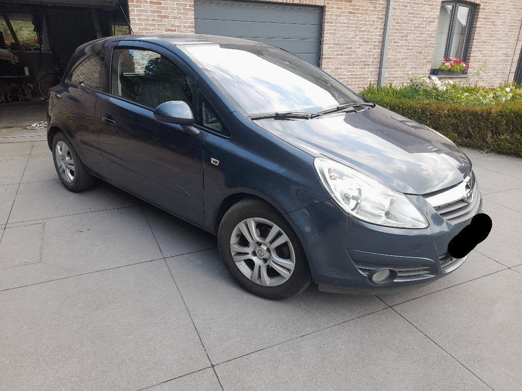 Opel Corsa, Autos, Opel, Boîte manuelle, Noir, Particulier, Tissu