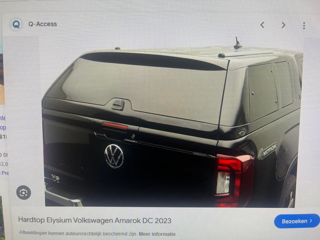 Hardtop pick-up, Autos : Divers, Accessoires de voiture, Enlèvement, Comme neuf