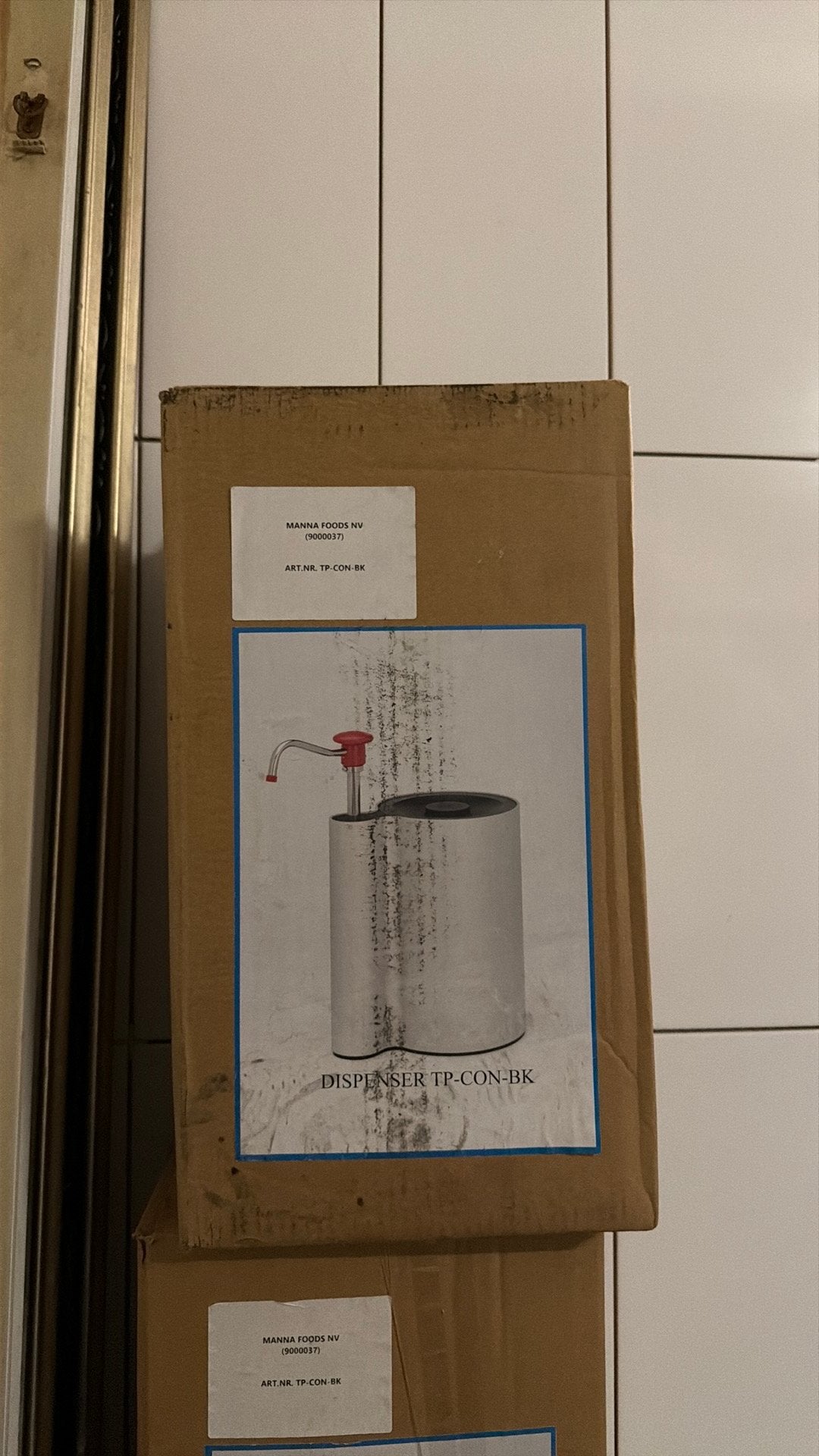 Sauce Dispense (sus) 2 s, Zakelijke goederen, Ophalen