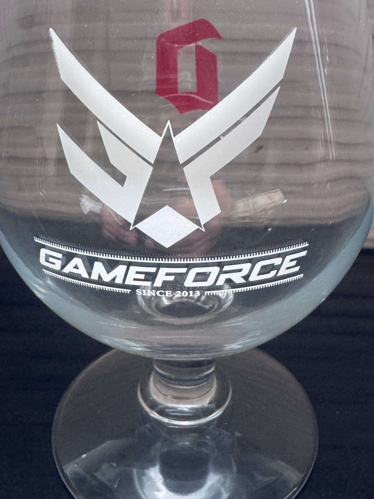 Duvel glas gameforce, Verzamelen, Biermerken, Ophalen of Verzenden, Nieuw, Glas of Glazen, Duvel