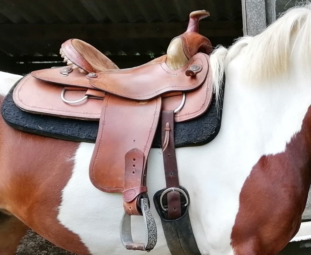 Longhorn by Billy Cook westernzadel te koop, Dieren en Toebehoren, Ophalen, Gebruikt, Western